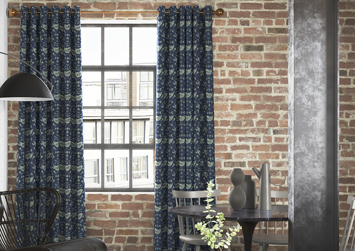 Narvik, Blue - Made to Measure Curtains - Image 3